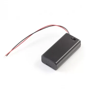 2-li AA Anahtarlı Kutulu Kalem Pil Yuvası