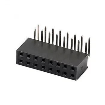 2x8 Pin Header 90 Derece - DİŞİ