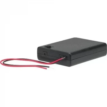 3-lü AA Anahtarlı Kutulu Kalem Pil Yuvası