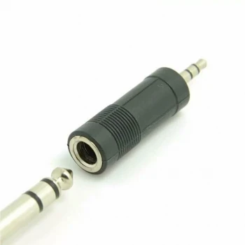 3.5 mm Stereo Erkek-6.3 mm Stereo Dişi Çevirici