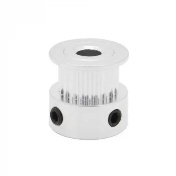 3D Yazıcı GT2 20T Aluminyum Dişli Kasnak - 5mm