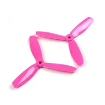5045 Pembe ABS Pervane 3 Yaprak CW + CCW Racing Drone Propeller