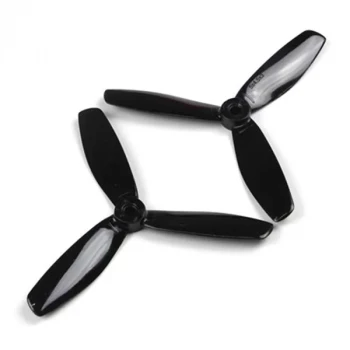 5045 Siyah ABS Pervane 3 Yaprak CW + CCW  Racing Drone Propeller
