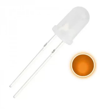 5mm LED Diffüz Turuncu