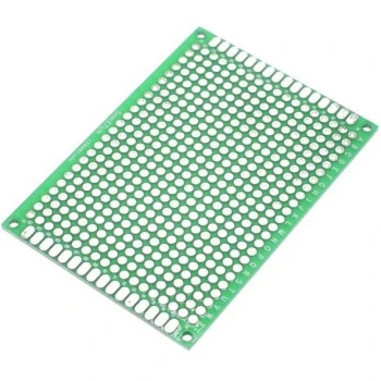 5x7 cm Çift Yüzlü Delikli Pertinaks Plaket