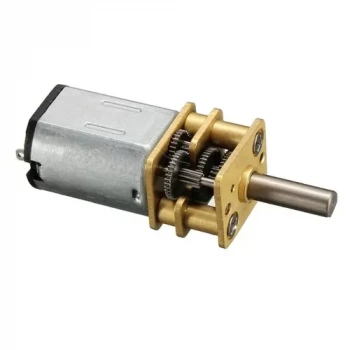 6V 1000 Rpm Redüktörlü Mikro DC Motor N20 12mm