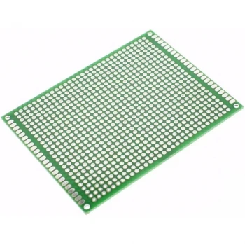 7x9 cm Çift Yüzlü Delikli Pertinaks Plaket