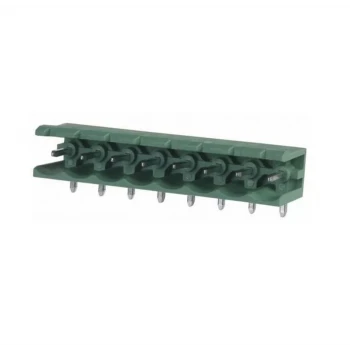 8 Pin 5.08mm 90C Erkek Geçmeli - Yeşil Klemens