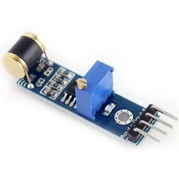 801S Titreşim Sensörü Modülü - 4 Pinli