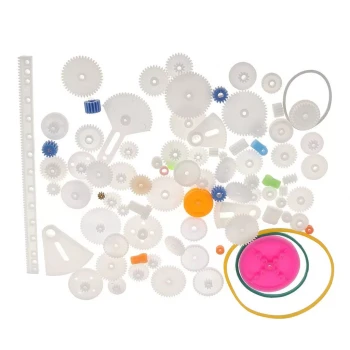 85 Parça Plastik Dişli Seti - Robot Uygulamaları İçin