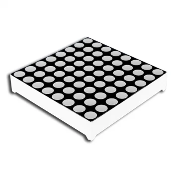 8x8 Mini Dot Matrix LED Display Ortak Katot 38x38 mm