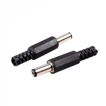 Barrel Jak Erkek DC Konnektör Girişi 5.5 x 2.1 mm UZUN