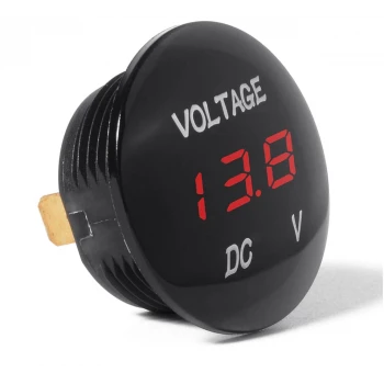 Dijital Voltaj Göstergesi 6-30V Kırmızı