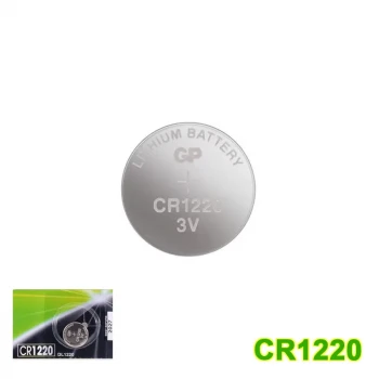 GP CR1220 Pil - 3V Lityum Para Pil - 1 adet