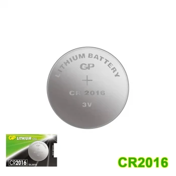 GP CR2016 Pil - 3V Lityum Para Pil - 1 adet