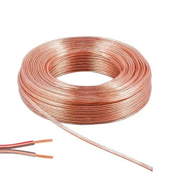 Hoparlör Kablosu 2x2.5 ŞEFFAF - 1 Metre
