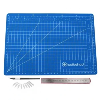 Kesme Matı Çift Taraflı A2 Mavi