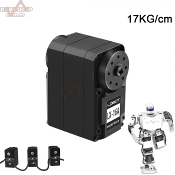 LX-16A 17KG Yüksek Torklu Robot Kolu için Servo Motor 240°