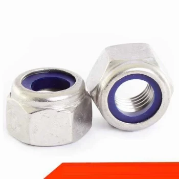 M2.5 Fiberli Somun Paslanmaz Çelik Metrik 2.5 mm