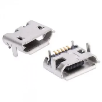Mikro USB Girişi Dişi jak soketi 180 derece
