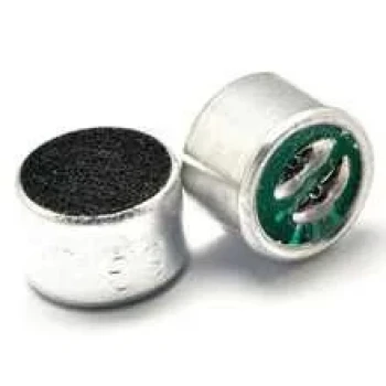 Mini Kapasitif Mikrofon 52db Hassasiyet Bacaksız 6x5mm