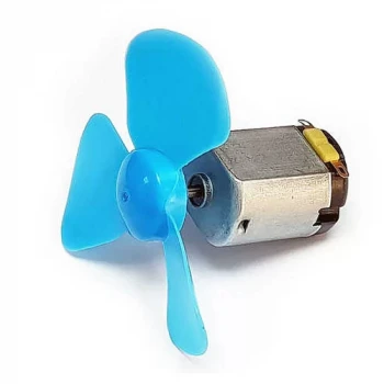 Mini Oyuncak DC Motor + Pervane Seti 1-6V