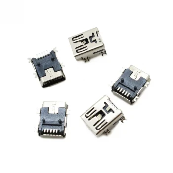 Mini USB Soketi - Şarj Girişi - 5 pin