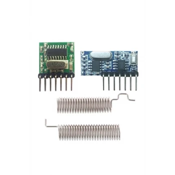 Rx480-e 4 Kanal Antenli 433mhz Rf Alıcı Learning Code Receiver Uyumlu