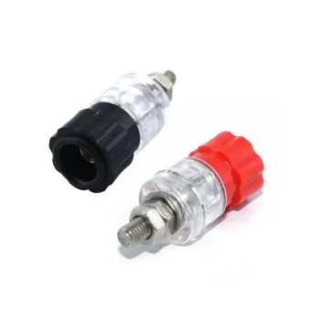 Orta Boy Şeffaf Born Klemens Siyah ve Kırmızı (Çift)