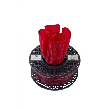 Porima PETG Transparan Şarap Kırmızı Filament