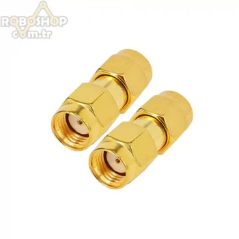 RP-SMA Erkek to RP-SMA Erkek Konnektör 180C
