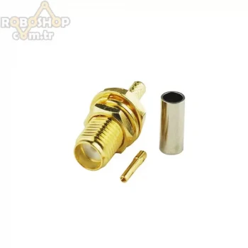 SMA Dişi Konnektör 180C RG174 RG178 RG316 LMR100 destekli