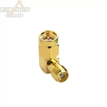 SMA Erkek - SMA Dişi Konnektör 90C