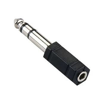 Stereo Jak 3.5mm to 6.3mm inceden kalına Dönüştürücü (Ses, Mikrofon, Hoparlör, Amfi)