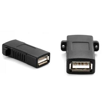 USB 2.0 Dişi Dişi Soket Paneli Montaj Adaptörü