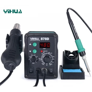 Yihua 878D Sıcak Hava Üflemeli Dijital Havya İstasyonu