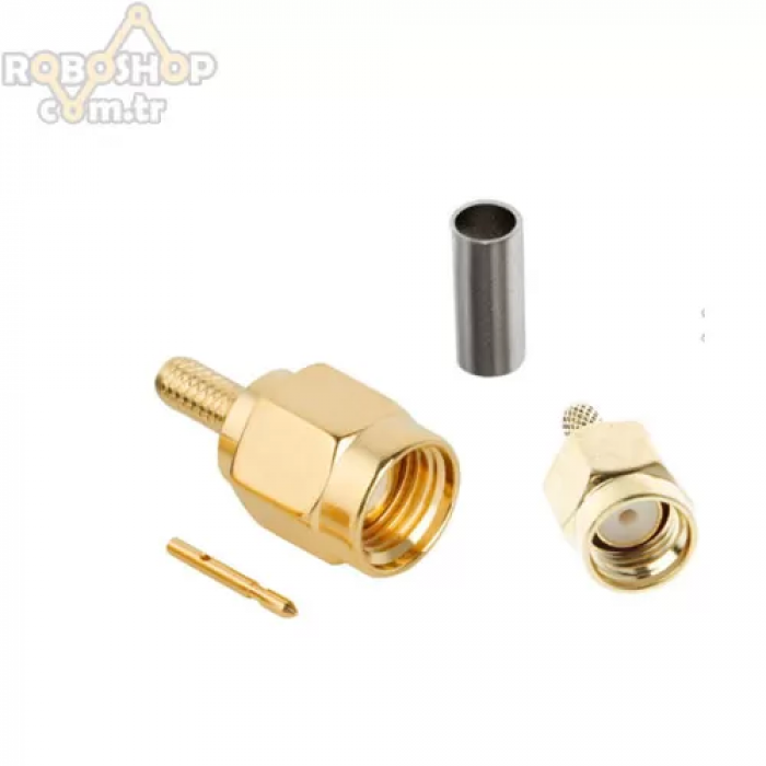 Connettore Per Cavo RG174 RG316 10 Connettori UHF SO239 A - Foto 7