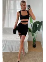 Kadın Özel Tasarım Mini Elbise