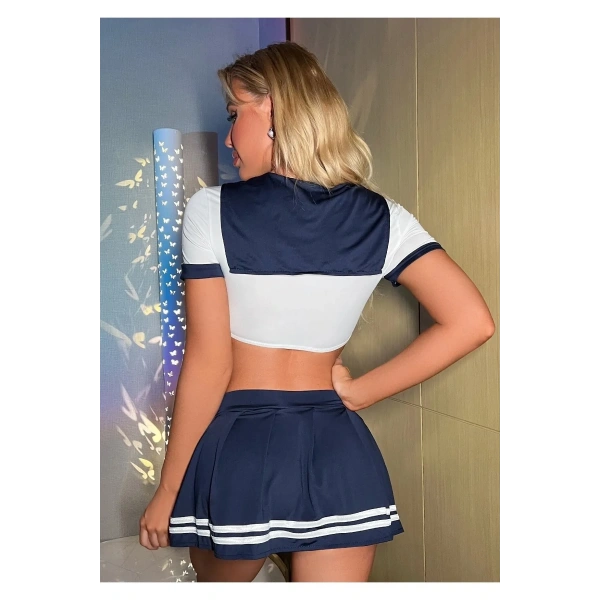 Kravatlı Liseli Kostüm