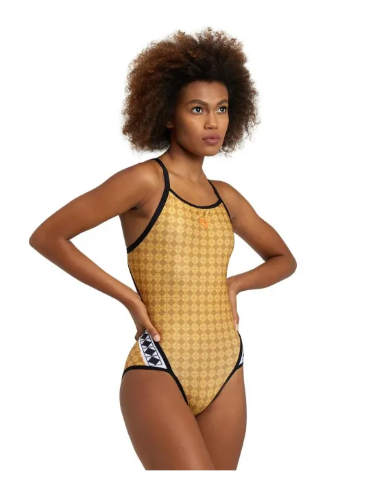 ARENA 50TH GOLD KADIN YÜZÜCÜ MAYOSU 006180305