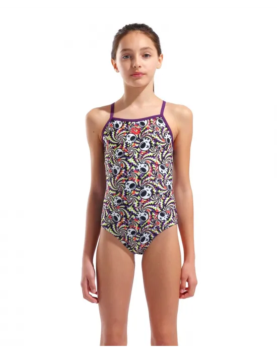 ARENA FUN SKULLS KIZ ÇOCUK YÜZÜCÜ MAYOSU 010284590