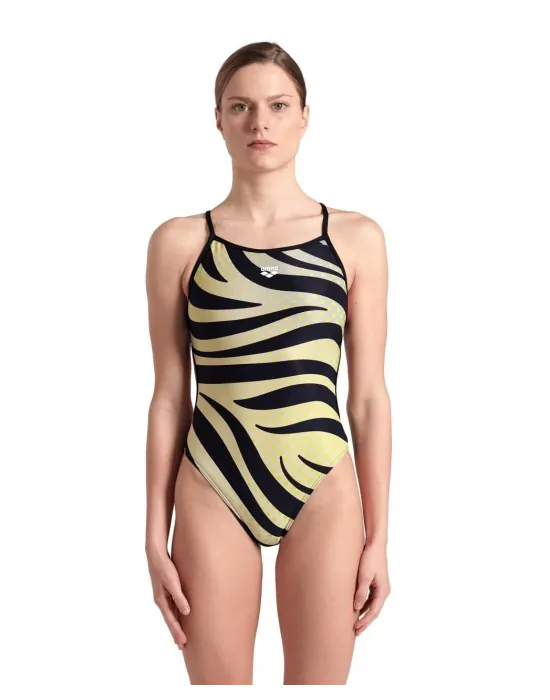 ARENA MULTI STRIPES KADIN YÜZÜCÜ MAYOSU 007158560