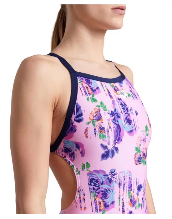 ARENA ROSE TEXTURE KADIN YÜZÜCÜ MAYOSU 006641907