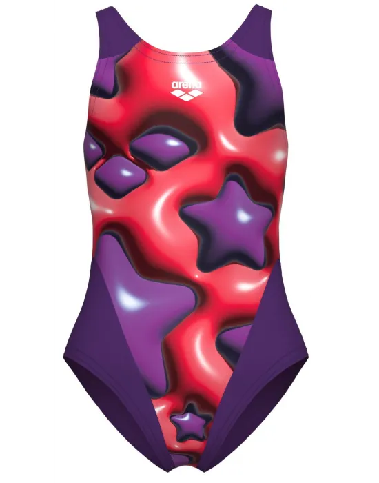 ARENA STAR SHAPED KIZ ÇOCUK YÜZÜCÜ MAYOSU 008169950