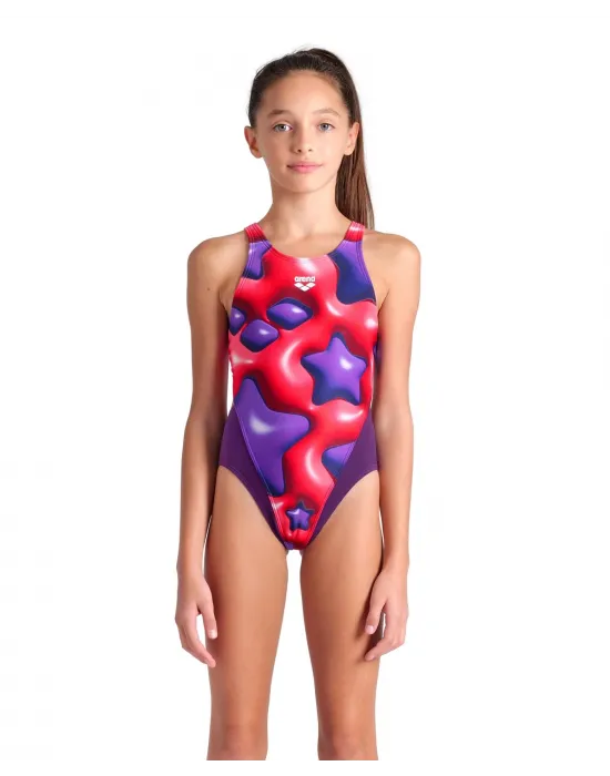 ARENA STAR SHAPED KIZ ÇOCUK YÜZÜCÜ MAYOSU 008169950