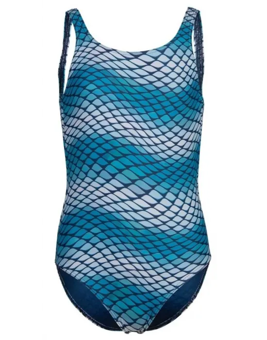 ARENA WATER PRINT KIZ ÇOCUK YÜZÜCÜ MAYOSU 007319801