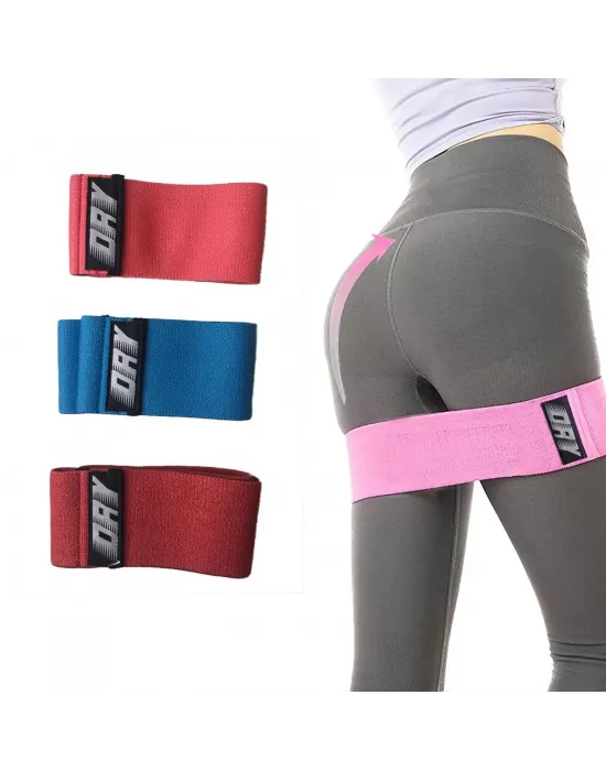 Bacak Kalça Çalıştırma Direnç Egzersiz Bandı 76 cm
