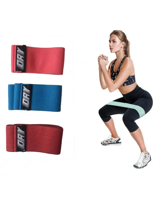 Bacak Kalça Çalıştırma Direnç Egzersiz Bandı 76 cm