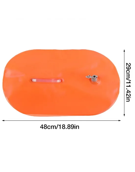 Dry Açık su Yüzme Şamandıra 807 Çift Hava Yastıklı SWIM BUOY 48x29 Cm