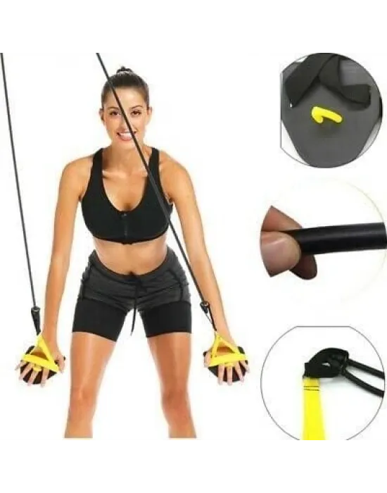 El Paletli Yüzme Antrenman Lastiği - 3 Farklı Direnç Seviyesi